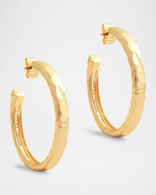 Farrier Medium Hoop Earrings
